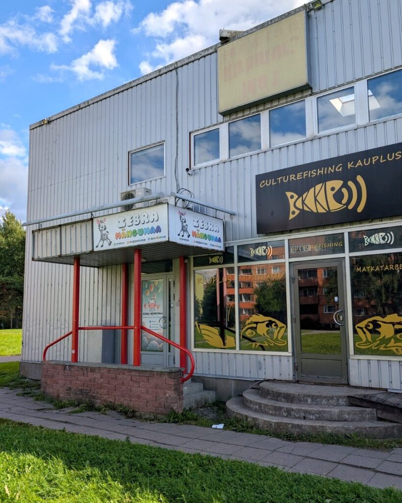 Zebra Mängumaa sissepääs Kalda tee 32 Tartus